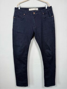 Barbell Apparel Men's Dark Wash Athletic Fit Jeans Size 38 Great Condition